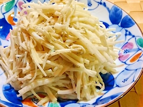 大根のしらすマヨネーズ和え